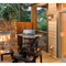 Westinghouse Fixture Wall Outdoor 60W Santa Fe Lantern Washed Copper Clear Seeded Glass 6373100 - alternate 3
